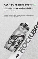 ROCKBROS Bicycle Bottle MTB Road Bike Water Bottle Outdoor Sports Plastic Portable Large Capacity Drink Cycling Water Bottle