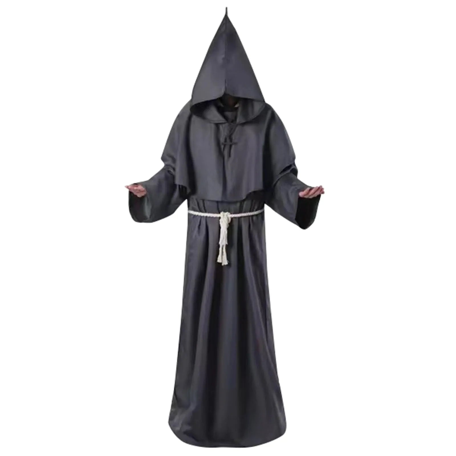 Monk Clothing Ancient Costume Medieval Monk Robe Wizard Clothing Priest Clothing Halloween Cos Costume