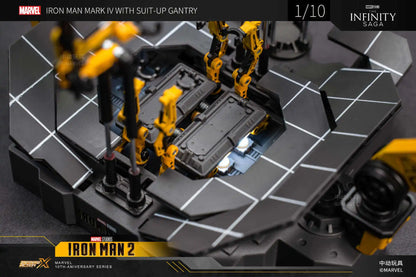New Marvel Iron Man Mark Iv Action Figure Toy Gift For Boys Joint Movement Steel Man Model Collectible Toys & Hobbies