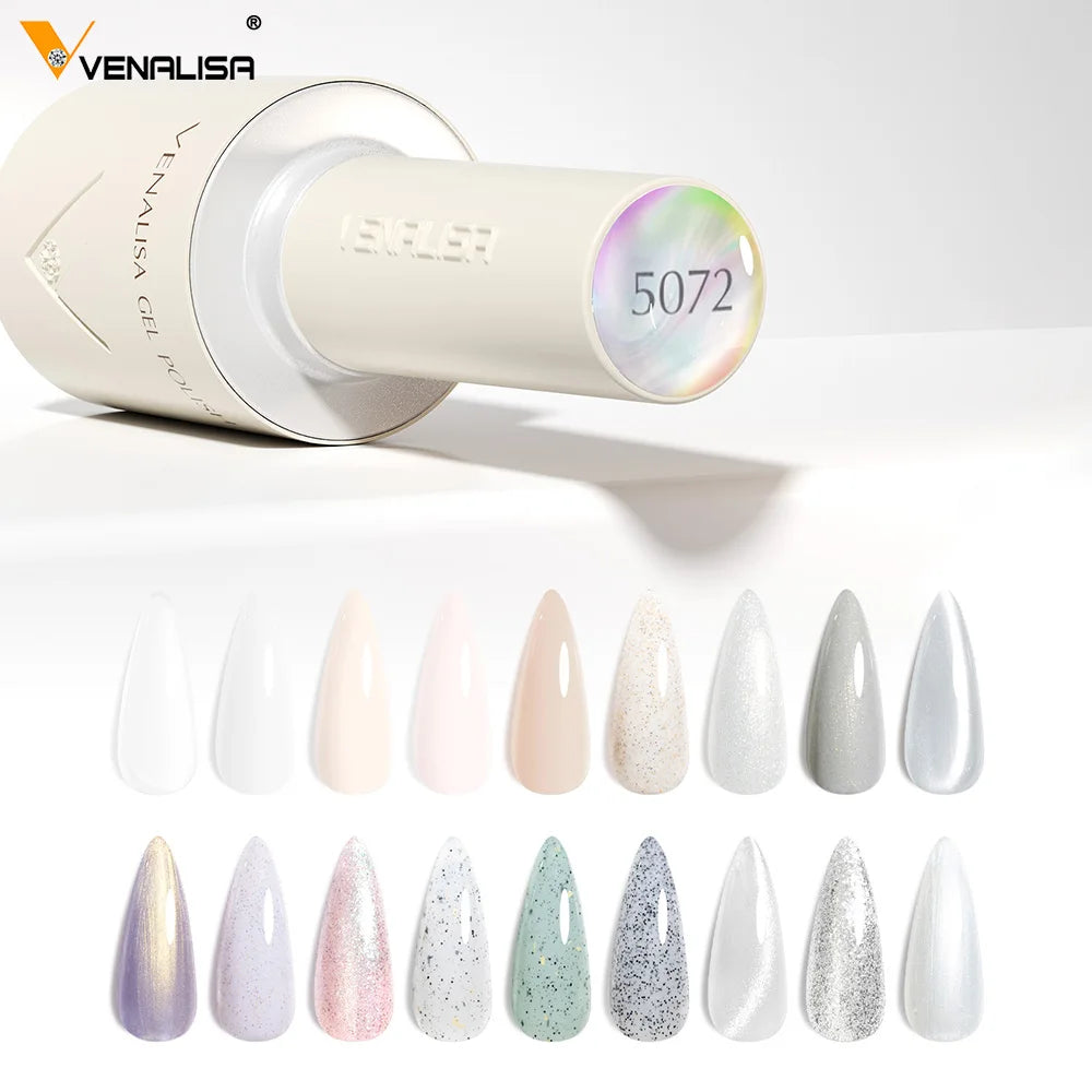 VENALISA New Formula Nail Gel Polish Hema TPO Free Gel Varnish Summer Nails Gorgeous Color Collection Semi Permanent 10ml Vegan
