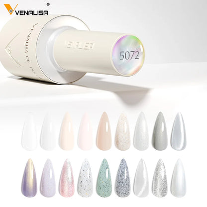 VENALISA New Formula Nail Gel Polish Hema TPO Free Gel Varnish Summer Nails Gorgeous Color Collection Semi Permanent 10ml Vegan