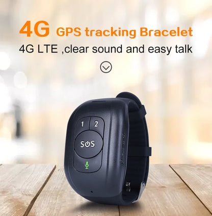 Smart 4G GPS Trace Locate Men Elder Blood Oxygen Heart Rate Monitor Wristwatch SOS Call Android Phone Watch with Temperature