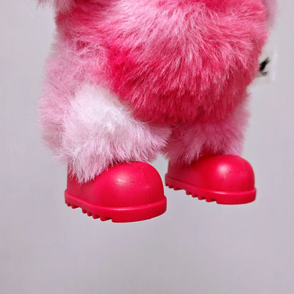 Labubu Doll Rain Boots Labubu I II III Idol Dolls Colorful Shoes and Headphones Multicolor Big Bow LabubusAccessories DIY Gifts
