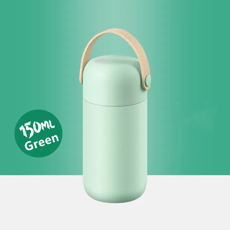 150ml Mini Double Stainless Steel Thermos Mug Fashion Portable Pocket Vacuum Flask Coffee Tea Thermal Water Bottle Tumbler