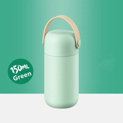 150ml Mini Double Stainless Steel Thermos Mug Fashion Portable Pocket Vacuum Flask Coffee Tea Thermal Water Bottle Tumbler