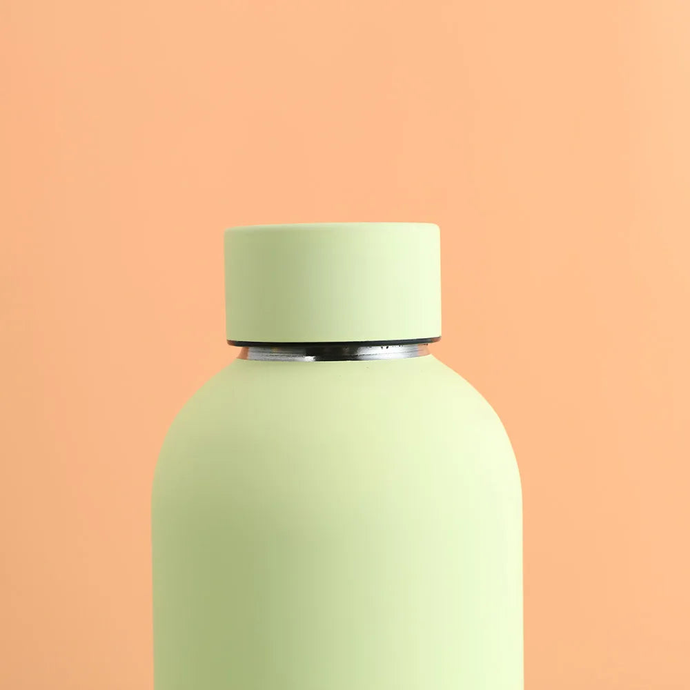 Watersy 500ML/17oz Stainless Steel Small Mouth Thermals Vacuum Portable Leak-proof Sports Water Bottle Gym Kettle