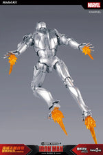 Fondjoy Marvel Iron Man MK1 Assemble Toy ABS Material First Generation Iron Man 1/12 Action Figures Toy Birthday Gifts for Boys