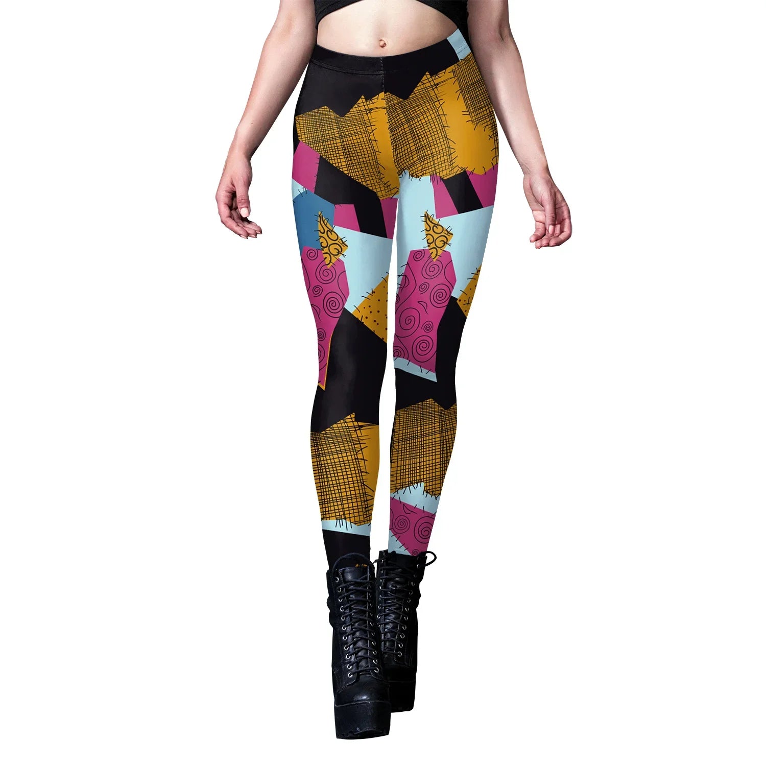 Halloween Sally Suit Cosplay Costume Anime Movie Bodysuit Spandex Jumpsuit Party Carnival Leggings Day of The Dead Zentai Set