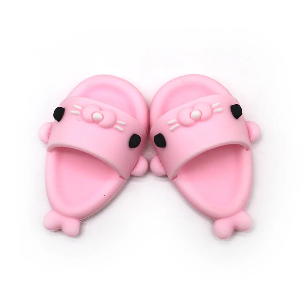 For LABUBU 3.0 Slipper Shoes Suitable for 17cm Cotton Dolls Shoes Boots Toys Casual Sports Shoes Dolls Accessories DIY Doll Toys
