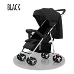 3 in 1 Baby Stroller Prams Lightweight Stroller Compact Foldable Stroller Newborn Stroller Travel System Pushchair Baby Buggy