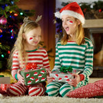 500Pcs Christmas Hat Stickers Roll Laser Red Santa Hat Seal Stickers Xmas Decals for Envelope Journal Decor Party Supplies,3cm