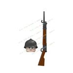 N601-650 MOC Military War Infantry Soldiers Action Figures Creative Bricks Accessories Building Blocks Children's Toys Gifts