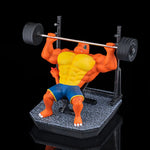 Pokemon Toys GYM Figurines Cartoon Fitness Muscle Man Action Figure Charmander Bulbasuar Squirtle Gengar Fit Model Anime Toys