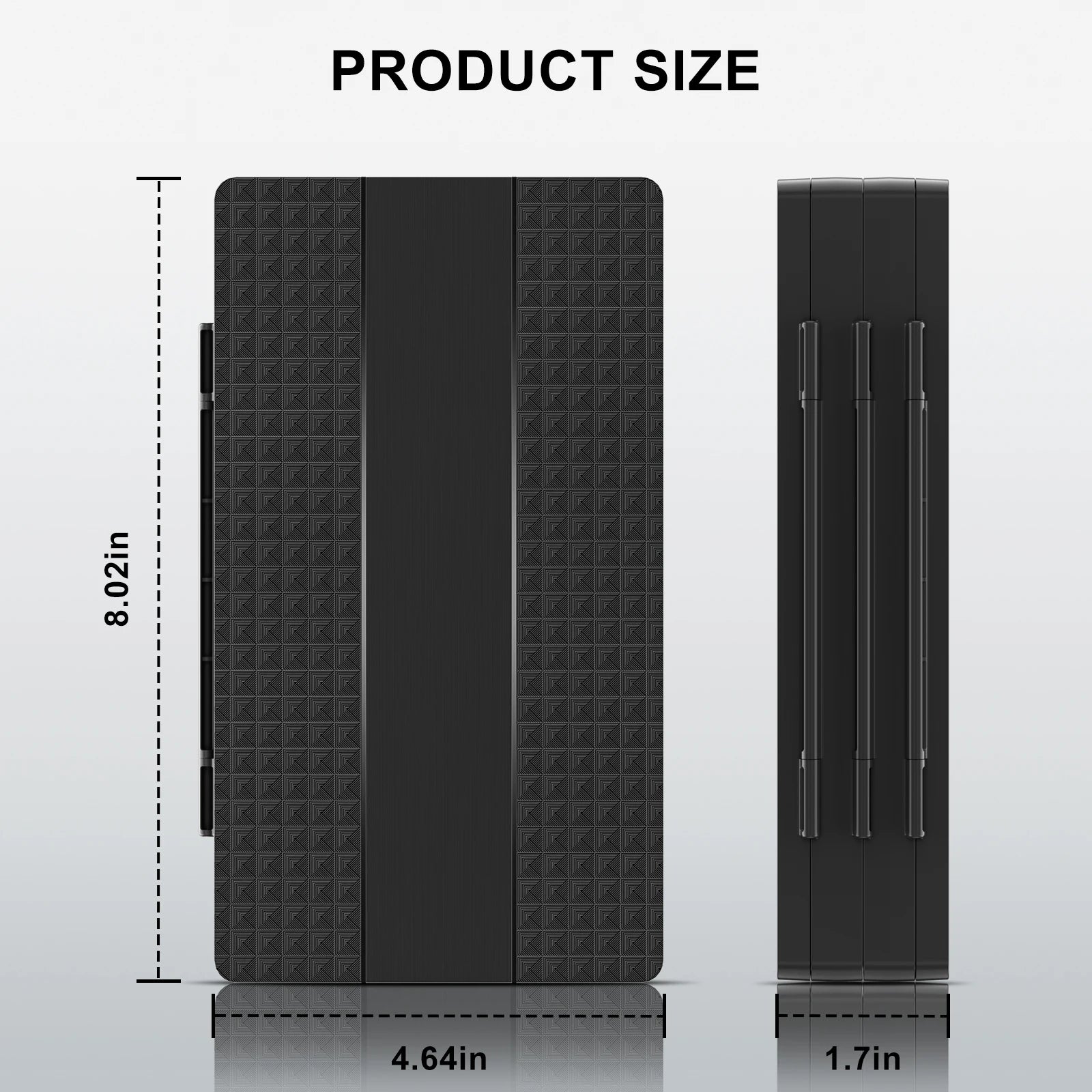 Game Card Case for  Switch 2 & Switch OLED & Lite, Memory Storage Holder with 120 Game Card Slots and 240MicroSD Cards S