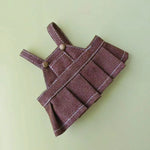 Strap skirt For labubu Big into energe doll T-Shirt Denim strap skirt Baseball Cap clothes Accessories