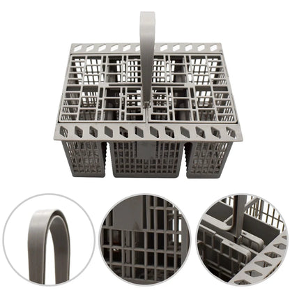 Detachable Dishwasher Cutlery Basket Portable Tableware Fork Spoon Cutlery Storage Kitchen Multifunctional Dishwashing Tools ﻿
