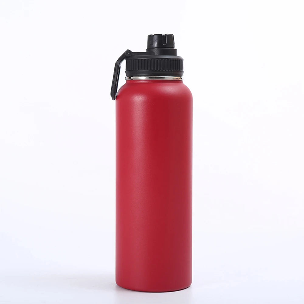 1000ML Stainless Steel Thermos Bottle Large Capacity Thermal Water Bottle Insulated Cup Double Wall Vacuum Flasks Travel Outdoor