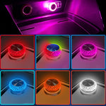 Car USB Ambient Light Mini LED Decorative Atmosphere Lamps for Auto Interior Environment Light Computer Portable Light Plug Play
