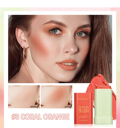 pixiBlush Cosmetic Blush Makeup Products Make Up Blusher Cosmetics Pink Blush in Bar Korean Palette Long lasting Matte Stick