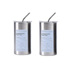 600ml Thermos Portable Stainless Steel Coffee Cup Thermos Bottle with Straw Insulation Drinkware Does Not Contain BPA