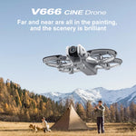 V666 Mini Rc Drone 8K HD 4ch 6-Axis Headless Mode Helicopter 360° Flip Remote Control Quadcopter Toys Mini Drone Fors Kid Gifts