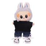 3.8cm Doll Shoes For 17cm labubu Clothes,For 11.8 Inch Babi Doll Girl's Toys Birthday Christmas Gift