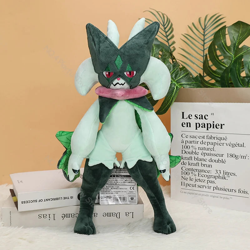 Pokemon Figures Plush Toy Sprigatito Floragato Meowscarada 1st and 2nd Order Evolution Kawaii Doll Soft Stuffed Toys Gift