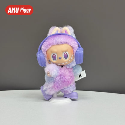 Doll Clothes: Baby Clothes Third Generation, Front High Energy Set, Sitting Party, Macaron,Only clothes