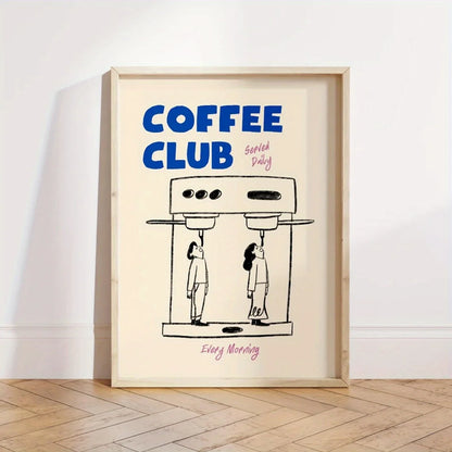 Simple Trendy Text Printing Poster, Simple Canvas Wall Decoration, Modern Art Home Decoration, Living Room Decoration
