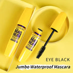 Waterproof and Slender Eye Black, Curly, Thick, Natural, Easy to Apply, Long-Lasting, Yellow and Fat Eye Black