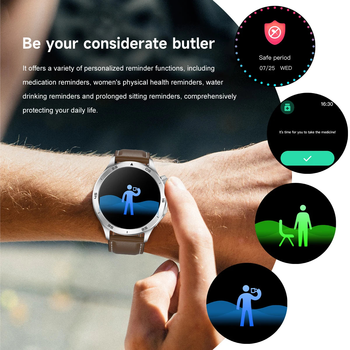2025 New For OPPO Watch X2 Smart Watch Men AMOLED Outdoor Fashion GPS Compass Heart rate Waterproof Bluetooth Call Smartwatches