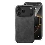 Premium Genuine Italy Imported Alcantara Magnetic Case for iPhone 17Pro 17Air 17 Pro Max with MagSafe Business Soft Touch Cover