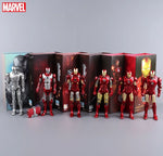 ZD Toys Marvel Studios Iron Man MK3 Action Figure MK35 MK24 MK40 MK38 Tony Stark Ironman Figure Action Collect Toy Gift