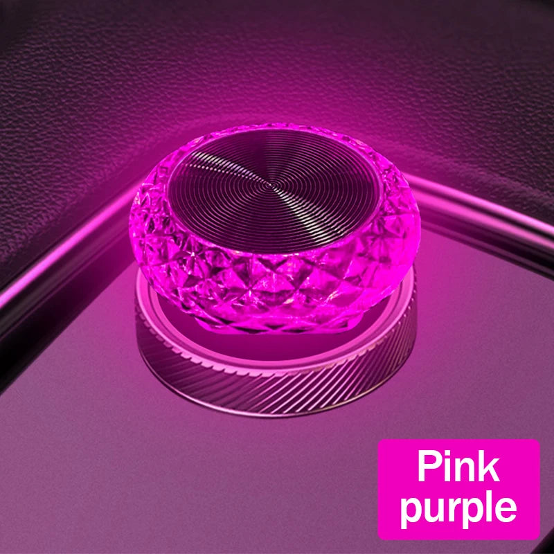 Car USB Ambient Light Mini LED Decorative Atmosphere Lamps for Auto Interior Environment Light Computer Portable Light Plug Play