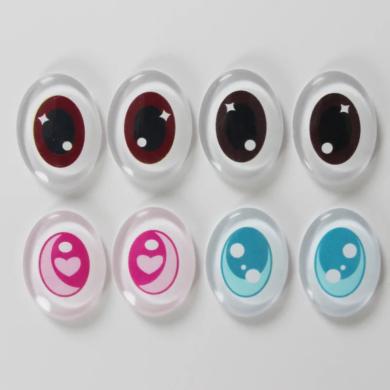 Eye Replacement Parts For Labubu Dolls Simulation Changing Eye Slices Diy Customed Dolls Hands Feet Accessories