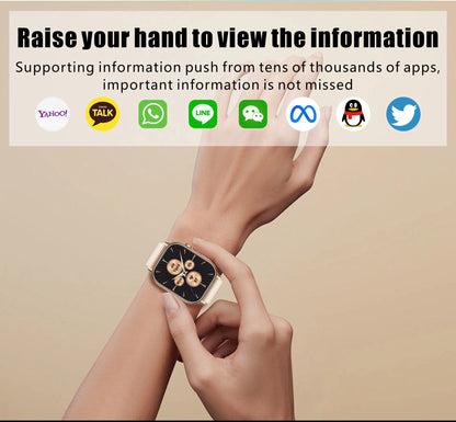 LIGE 2025 For Android IOS GPS Smart Watch Women 2.01" HD Screen Heart Rate Bluetooth Call Compass IP68 Waterproof Men Smartwatch