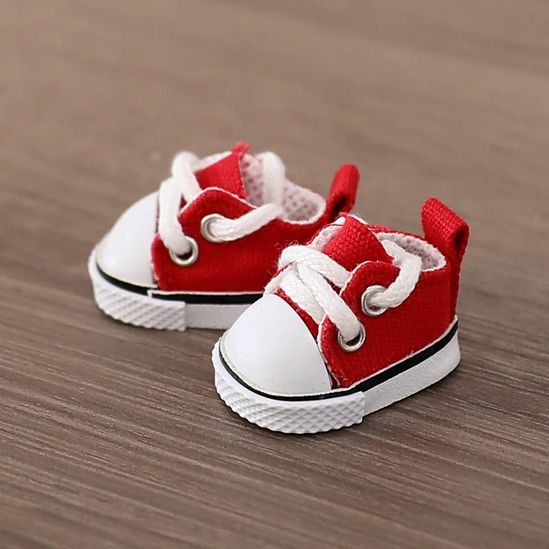 For Ropa LABUBU 15/17cm Cotton Dolls Shoes Toys Casual Sports Canvas Shoes Martin Boots Dolls Accessories for labubu outfits