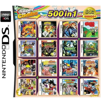 Cartouche de jeu DS/NDS/3DS/NDSL – Collection de jeux vidéo tout-en-un pour console portable