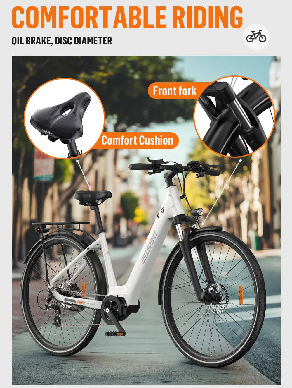 One Sport electric road bike 250w