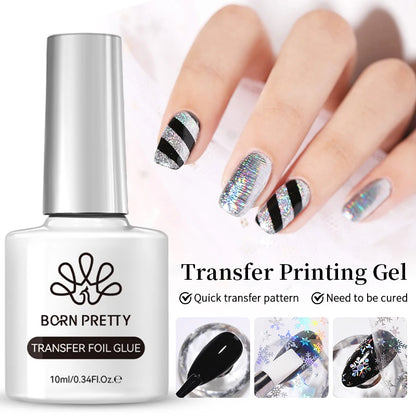 BORN PRETTY 10ml Silver Water Light Cat Magnetic Gel Nail Polish Nail Supplies Vernis Semi Permanent Gel for Fall Winter Nails