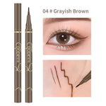 Waterproof Quick-drying Liquid Eyeliner/ultra-fine Matte Black Brown/long-lasting Silkworm Eyeliner/eye Makeup/gifts