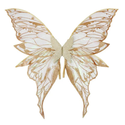 Adults Fairy Wings Girls Sparkling Angel Wings Butterfly Costume Wings for Halloween Costume Dress up Party Favor Christmas Gift