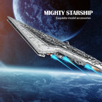 13134 The MOC-15881 Executor Class Star Star Plan Space Wars Dreadnought Building Blocks Bricks Toys Kids Christmas Adults Gifts