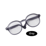 17cm labubu Glasses 6.5cm Transparent Plastic Glasses For 1/8 1/6 1/3 1/4 BJD for Labubu MSD SD Plush for EXO Doll sunglasses