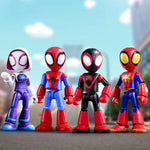 In Stock Genuine Blokees Marvel Spidey Amazing Friend Spider-Man Miles Ant-Man Anime Figure Action Figure Model Collection Toys