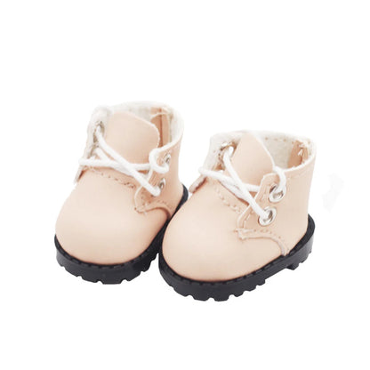 For LABUBU Leather Shoes Suitable for 17cm Cotton Dolls Shoes Boots Toys Casual Sports Shoes Dolls Accessories DIY Doll Toys
