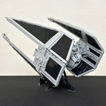 1931pcs Spaceship TIE Interceptors Building Blocks Modified Imperial Fighters Model DIY Assembly Bricks Toys Gift 75382