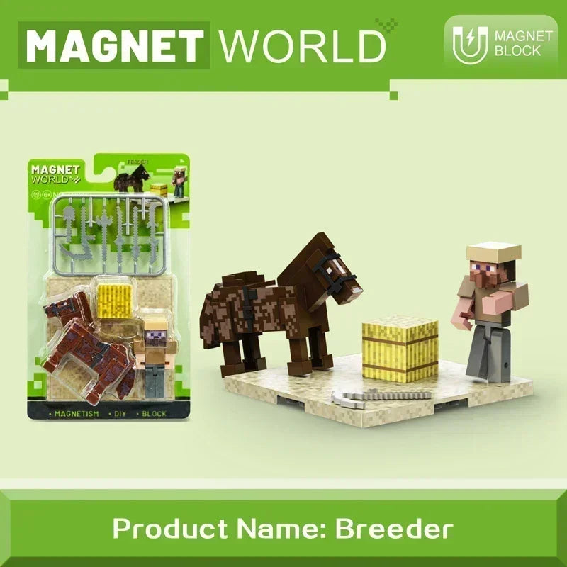 Magnetic Building Blocks Toys Gifts Magnetic Baseplate Role Children Magnet Brick Set Age 6+ DIY Strong Magnet Base Plate Toy