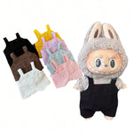 Mini Doll'S Clothes Outfit Accessories For Korea Kpop Exo 15-17cm Labubu Idol V1 V2 Pocket overalls Clothing Gift