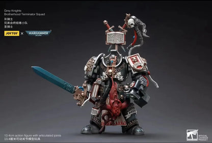1/18 JOYTOY Action Figure 40K Grey Knight Figures And Mecha Anime Model Toy